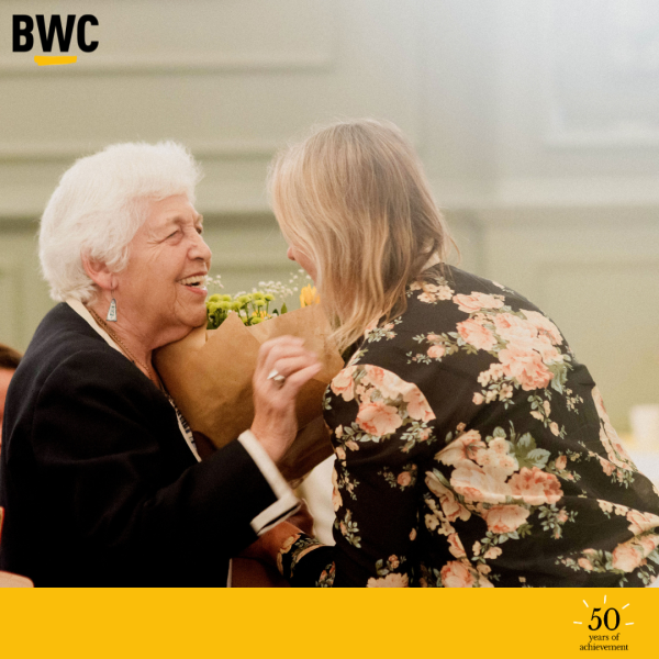 Baroness Gould and BWC Director Lisa Dando