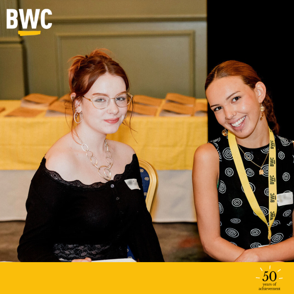 BWC volunteers Chloe and Becky